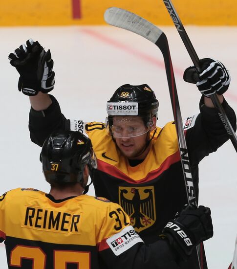 2016 IIHF World Ice Hockey Championship. Germany vs. Belarus