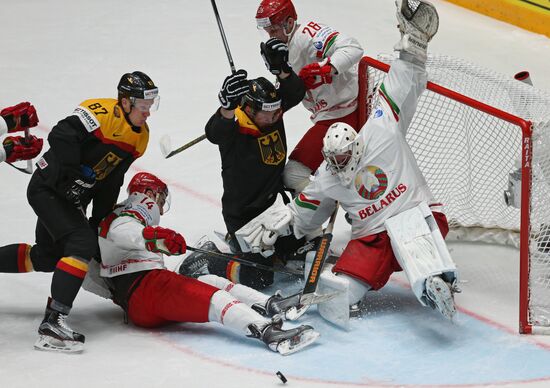 2016 IIHF World Ice Hockey Championship. Germany vs. Belarus