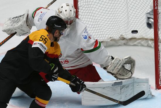 2016 IIHF World Ice Hockey Championship. Germany vs. Belarus