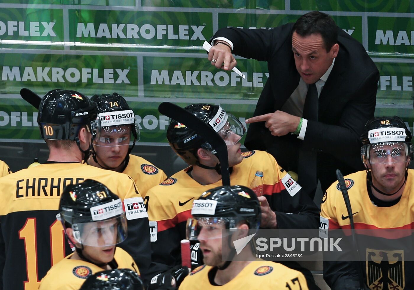 2016 IIHF World Ice Hockey Championship. Germany vs. Belarus