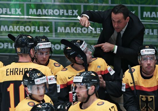 2016 IIHF World Ice Hockey Championship. Germany vs. Belarus