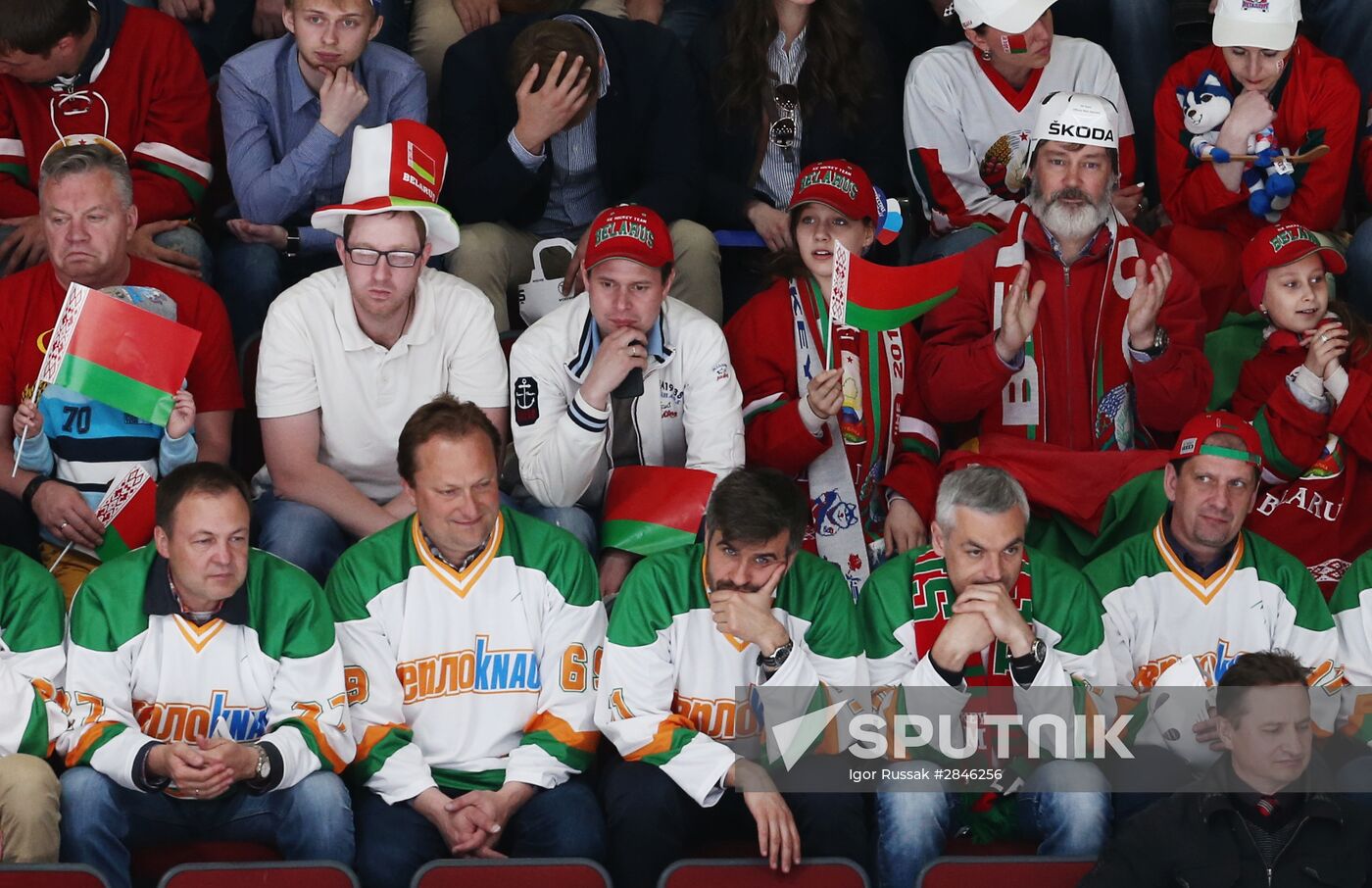 2016 IIHF World Ice Hockey Championship. Germany vs. Belarus