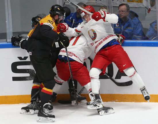 2016 IIHF World Ice Hockey Championship. Germany vs. Belarus