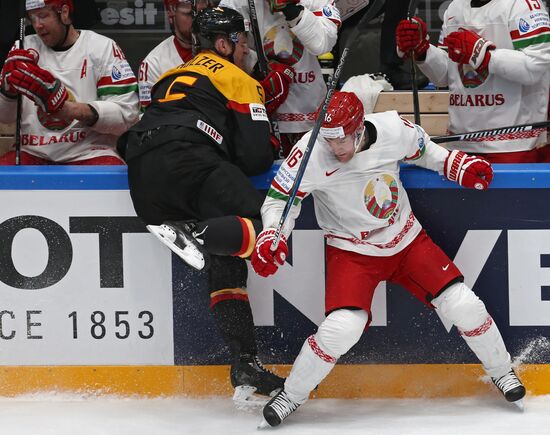 2016 IIHF World Ice Hockey Championship. Germany vs. Belarus