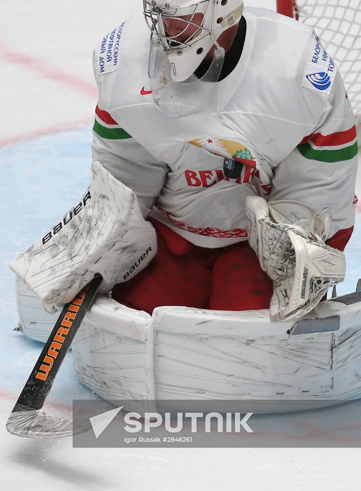 2016 IIHF World Ice Hockey Championship. Germany vs. Belarus