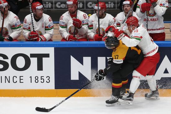 2016 IIHF World Ice Hockey Championship. Germany vs. Belarus