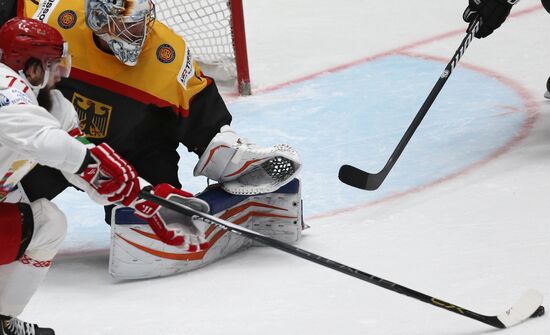 2016 IIHF World Ice Hockey Championship. Germany vs. Belarus