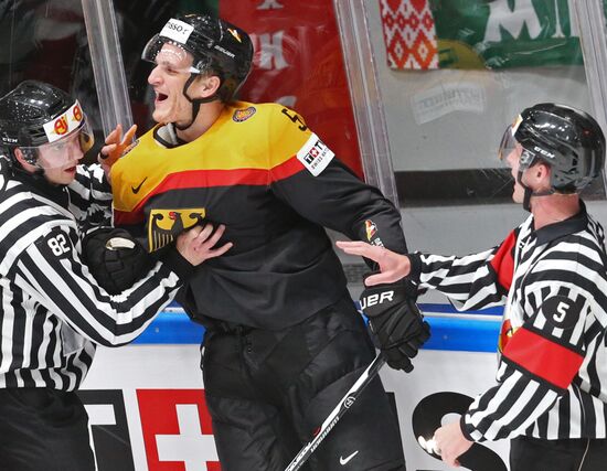 2016 IIHF World Ice Hockey Championship. Germany vs. Belarus