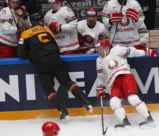 2016 IIHF World Ice Hockey Championship. Germany vs. Belarus