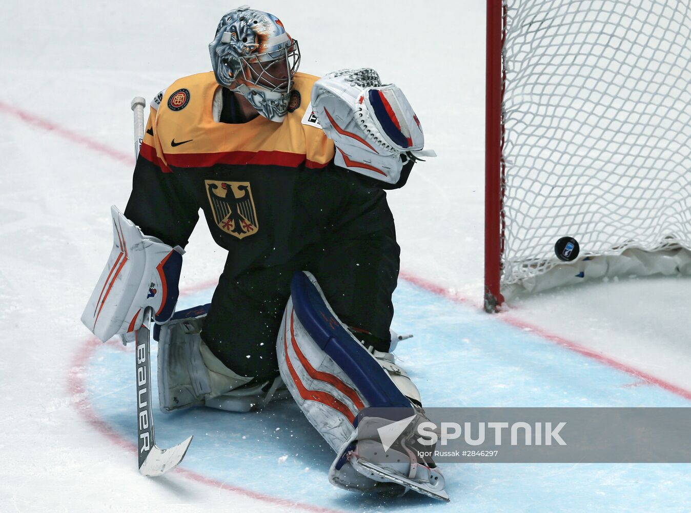 2016 IIHF World Ice Hockey Championship. Germany vs. Belarus