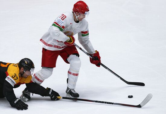 2016 IIHF World Ice Hockey Championship. Germany vs. Belarus