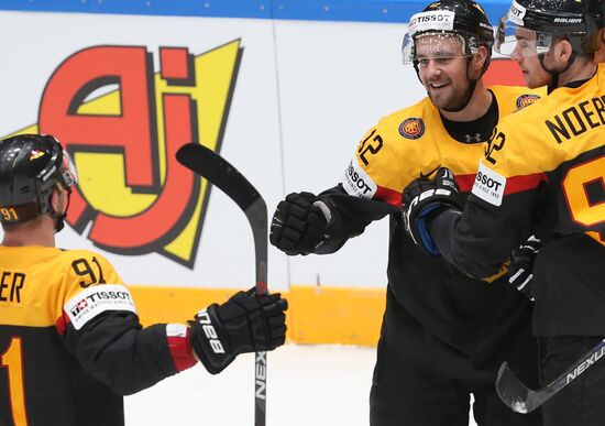 2016 IIHF World Ice Hockey Championship. Germany vs. Belarus