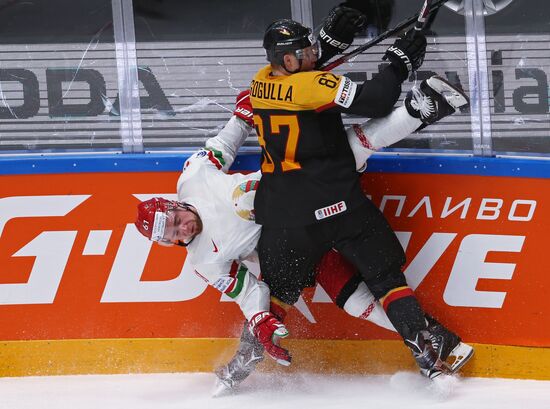 2016 IIHF World Ice Hockey Championship. Germany vs. Belarus