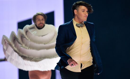 Dress rehearsal of the Grand Final at Eurovision Song Contest 2016