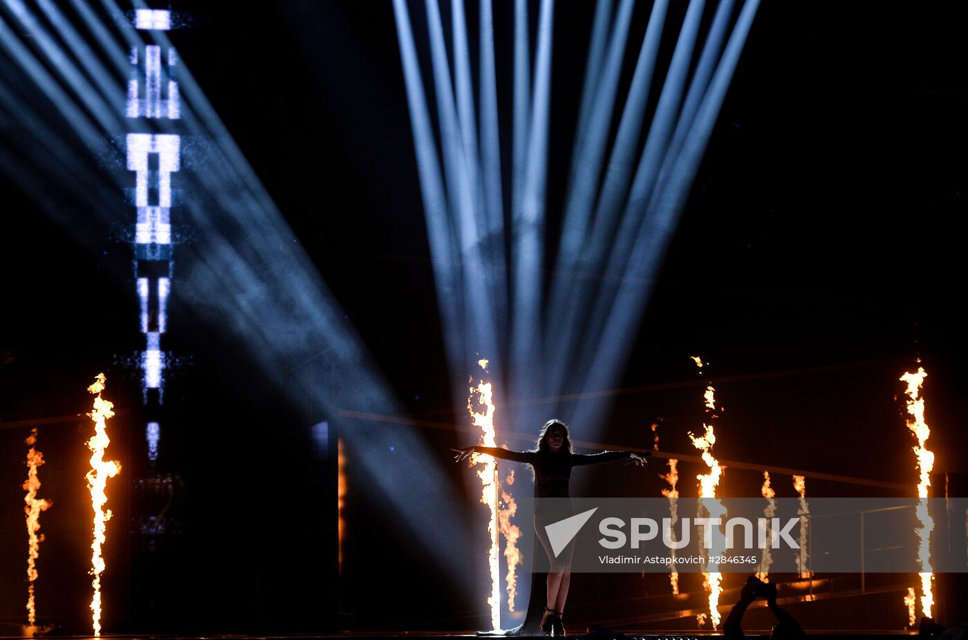 Dress rehearsal of the Grand Final at Eurovision Song Contest 2016