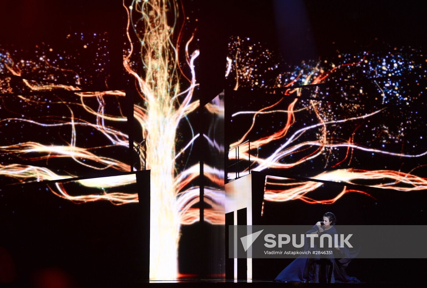 Dress rehearsal of the Grand Final at Eurovision Song Contest 2016