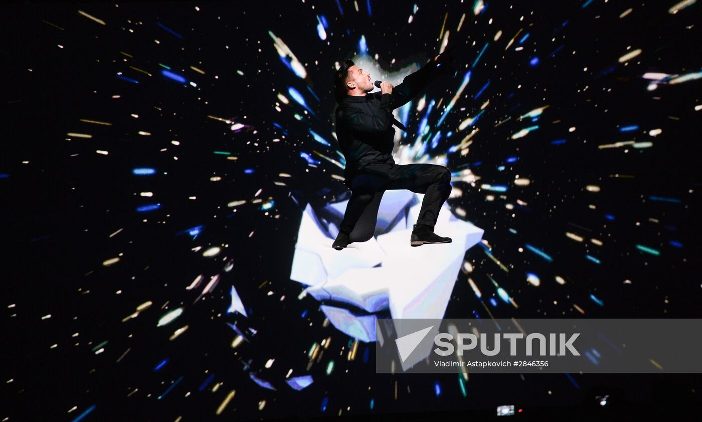 Dress rehearsal of the Grand Final at Eurovision Song Contest 2016