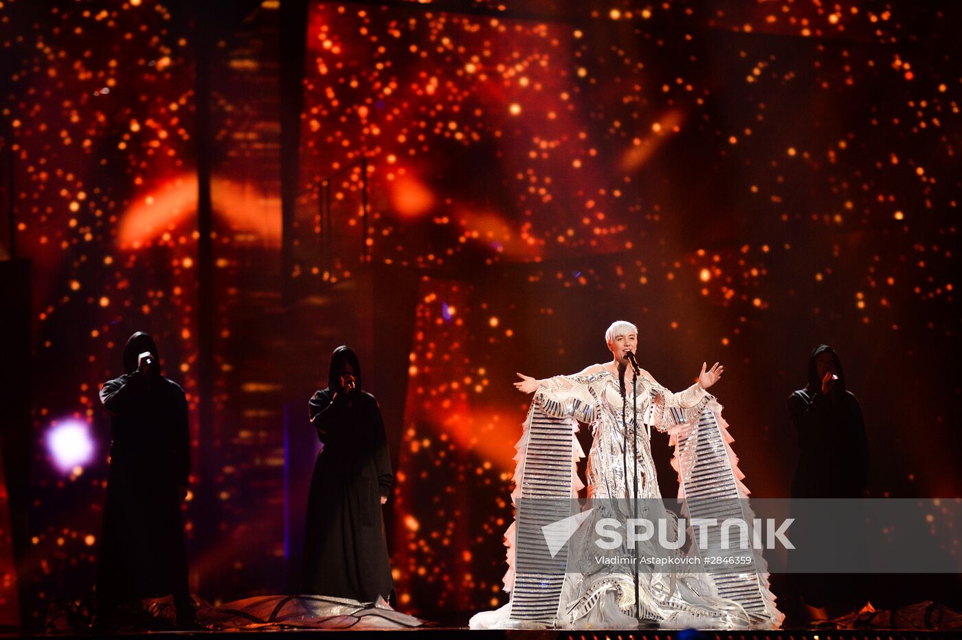 Dress rehearsal of the Grand Final at Eurovision Song Contest 2016