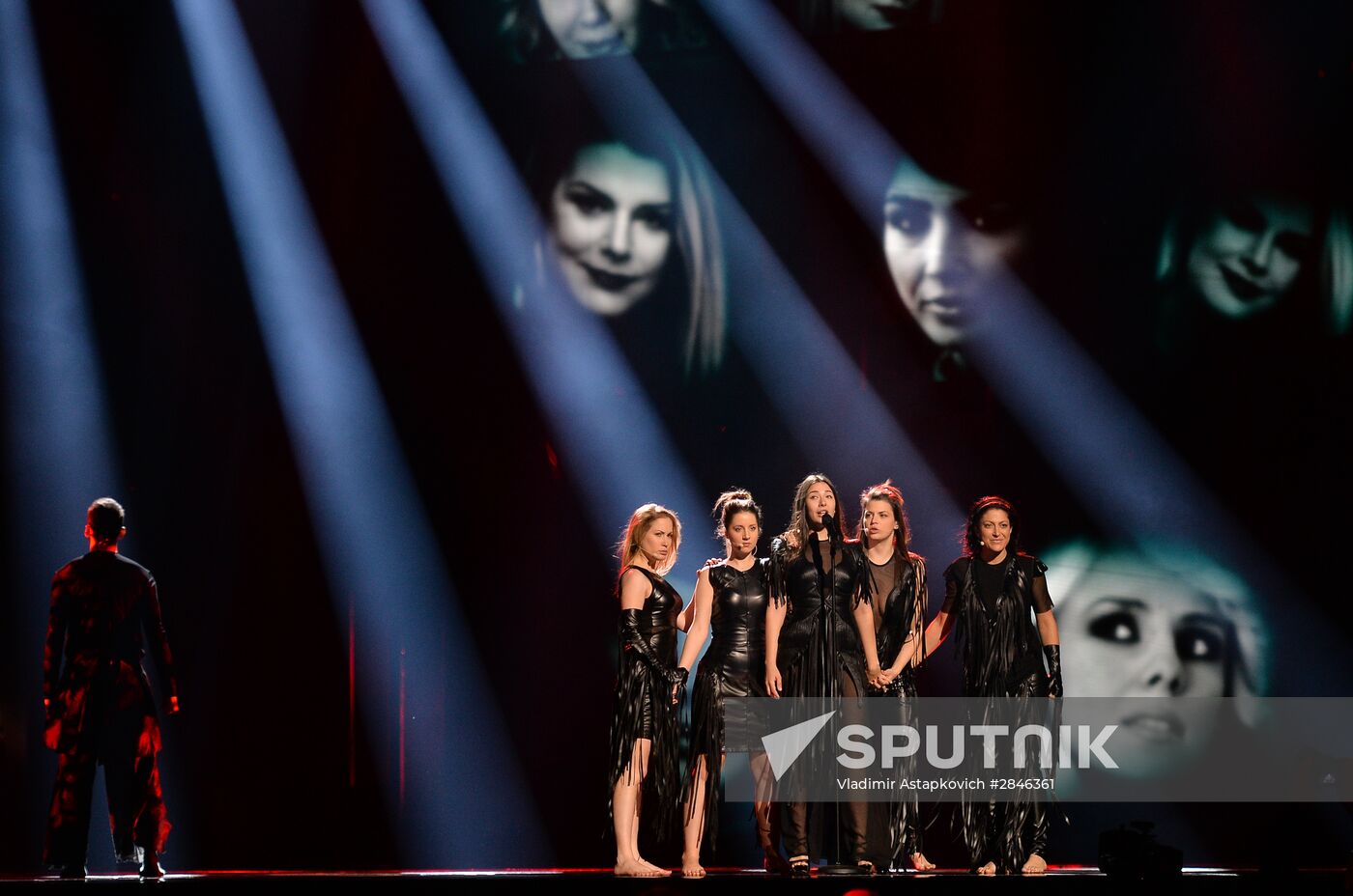 Dress rehearsal of the Grand Final at Eurovision Song Contest 2016