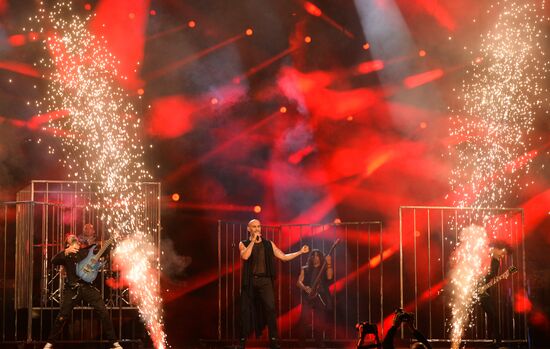 Dress rehearsal of the Grand Final at Eurovision Song Contest 2016