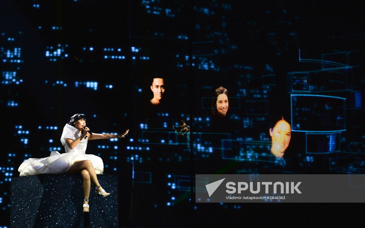 Dress rehearsal of the Grand Final at Eurovision Song Contest 2016