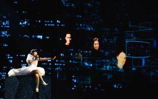 Dress rehearsal of the Grand Final at Eurovision Song Contest 2016