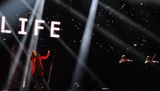 Dress rehearsal of the Grand Final at Eurovision Song Contest 2016