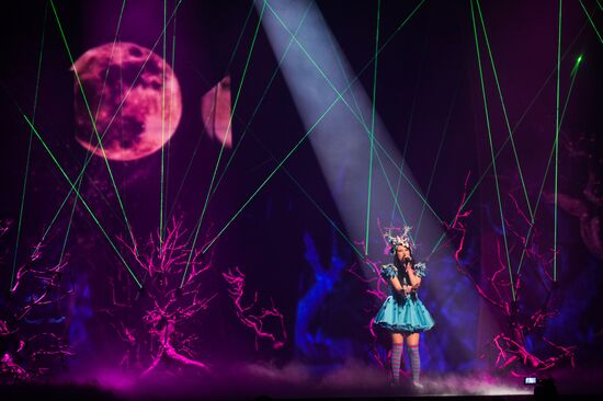 Dress rehearsal of the Grand Final at Eurovision Song Contest 2016