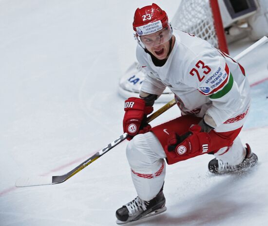 2016 IIHF World Ice Hockey Championship. Germany vs. Belarus