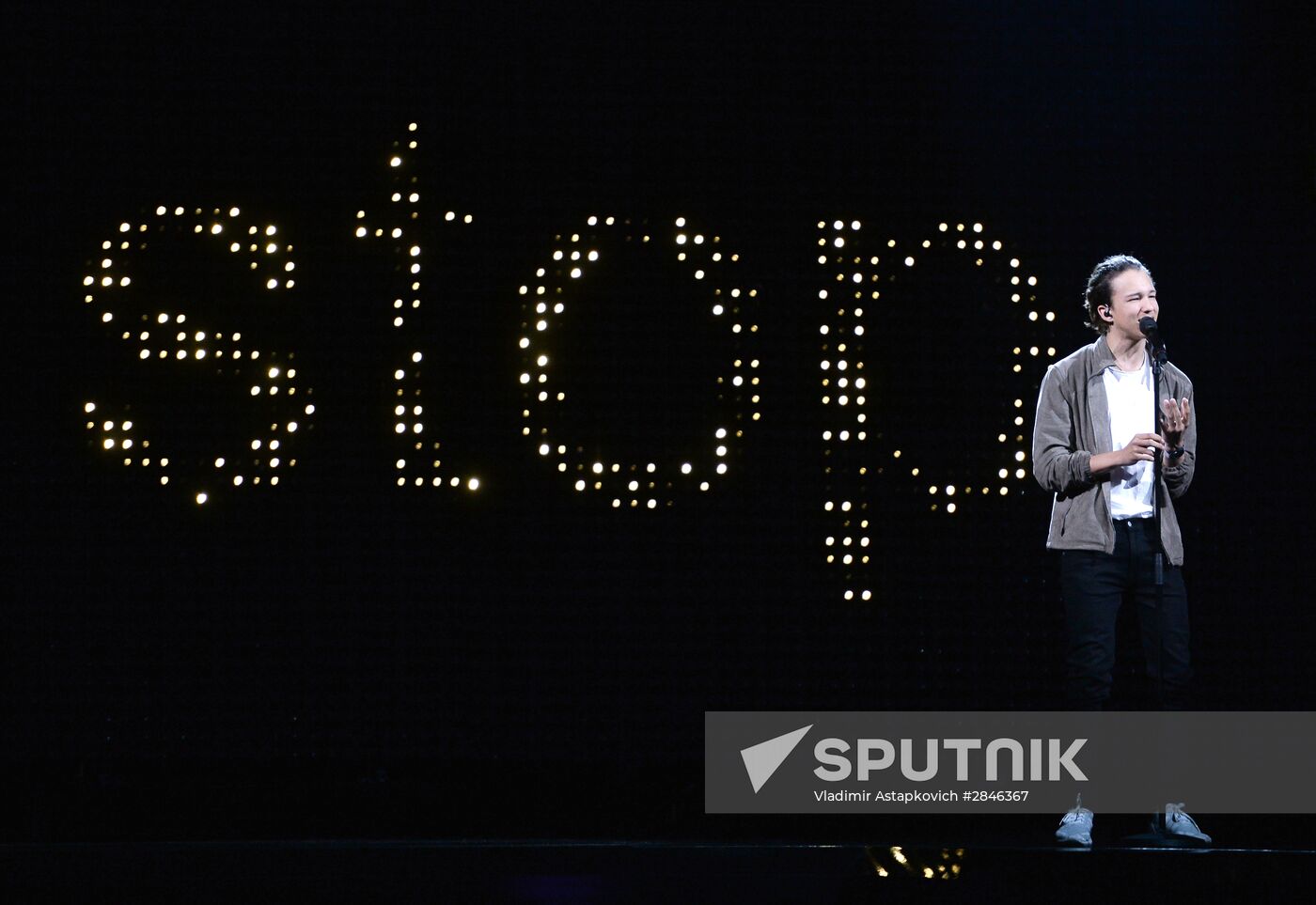 Dress rehearsal of the Grand Final at Eurovision Song Contest 2016