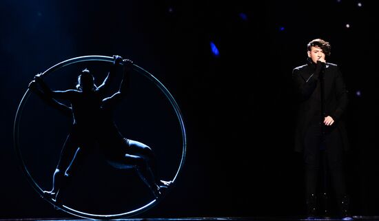 Dress rehearsal of the Grand Final at Eurovision Song Contest 2016