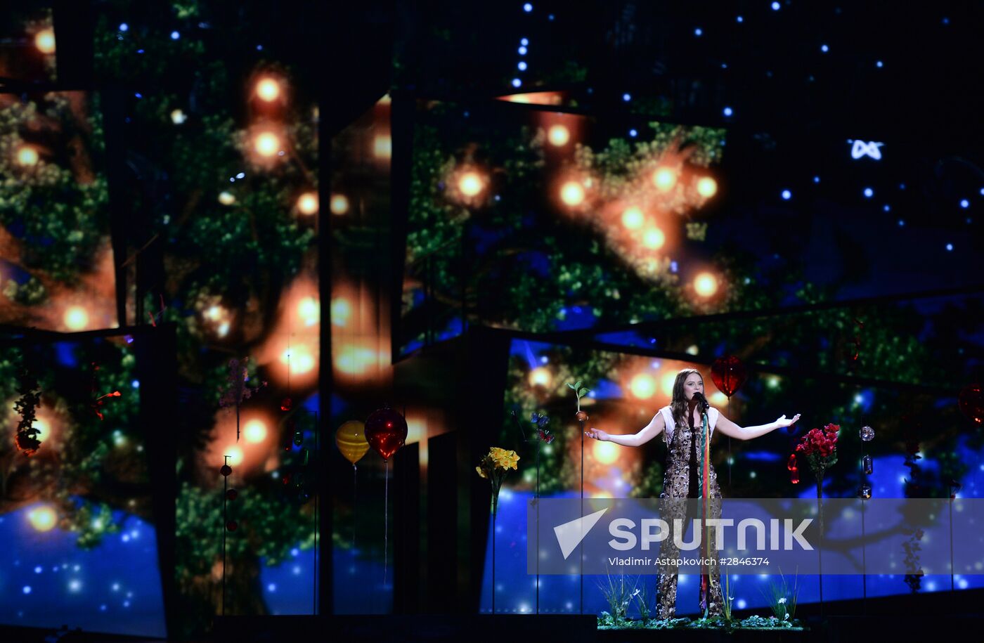 Dress rehearsal of the Grand Final at Eurovision Song Contest 2016