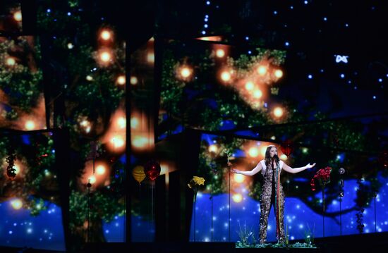 Dress rehearsal of the Grand Final at Eurovision Song Contest 2016