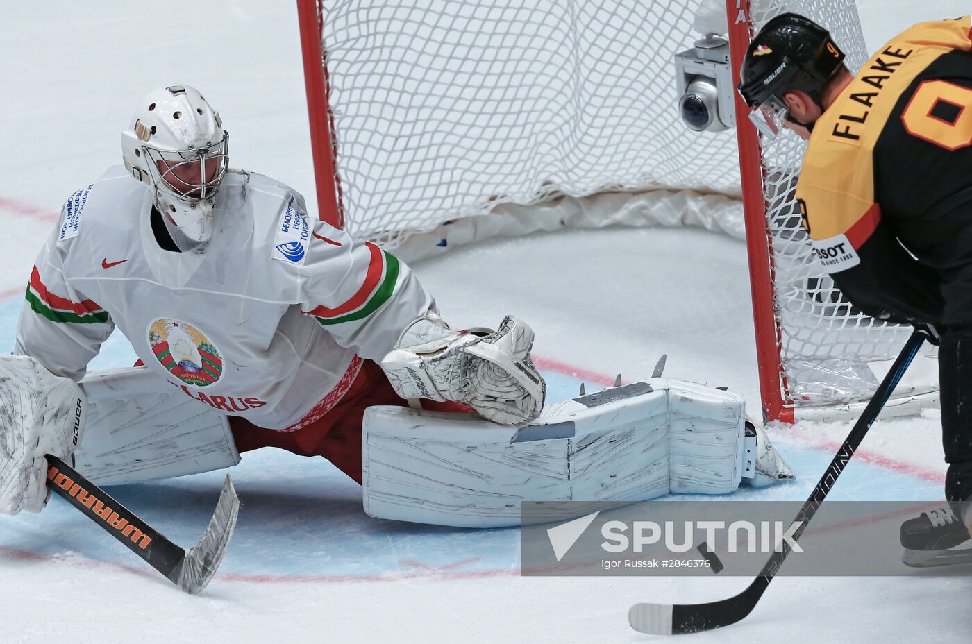 2016 IIHF World Ice Hockey Championship. Germany vs. Belarus