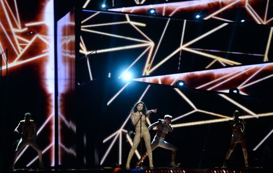 Dress rehearsal of the Grand Final at Eurovision Song Contest 2016