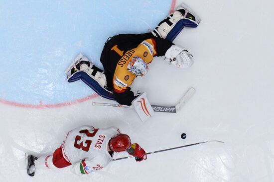 2016 IIHF World Ice Hockey Championship. Germany vs. Belarus