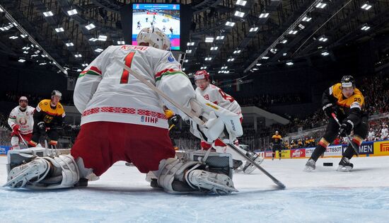 2016 IIHF World Ice Hockey Championship. Germany vs. Belarus