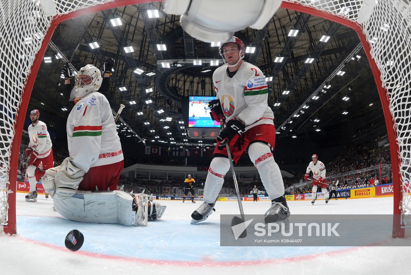 2016 IIHF World Ice Hockey Championship. Germany vs. Belarus