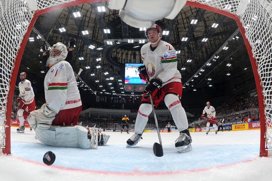 2016 IIHF World Ice Hockey Championship. Germany vs. Belarus