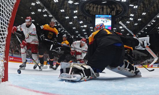 2016 IIHF World Ice Hockey Championship. Germany vs. Belarus