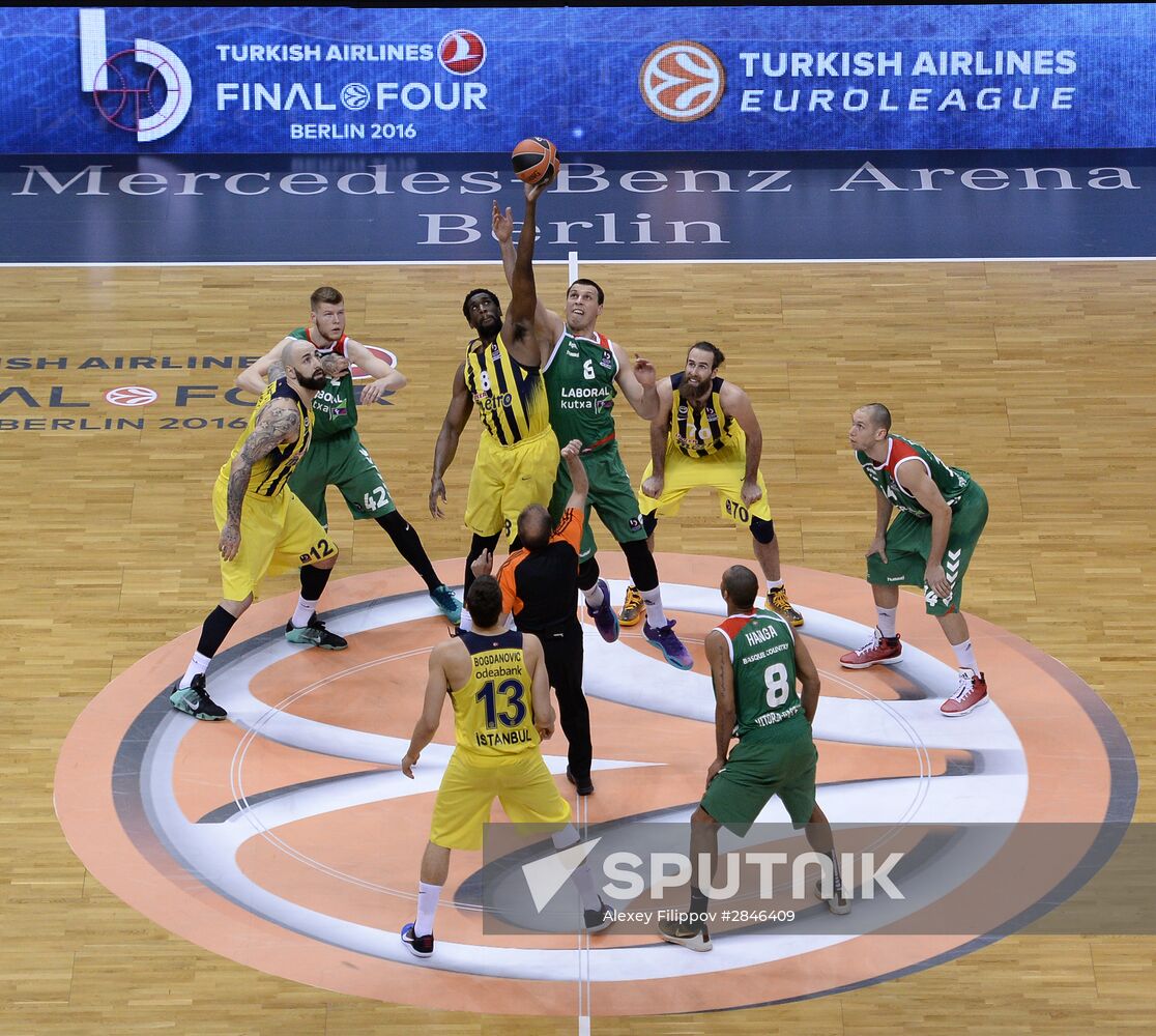 Euroleague Basketball. Final Four. Fenerbache vs. Laboral Kutxa