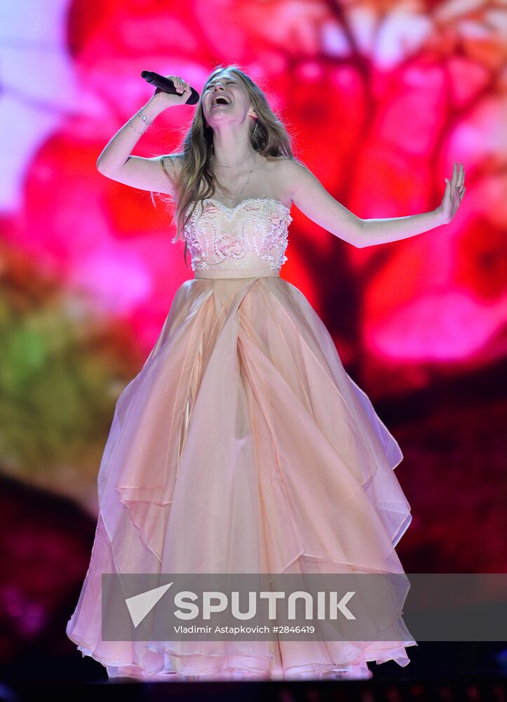 Dress rehearsal of the Grand Final at Eurovision Song Contest 2016