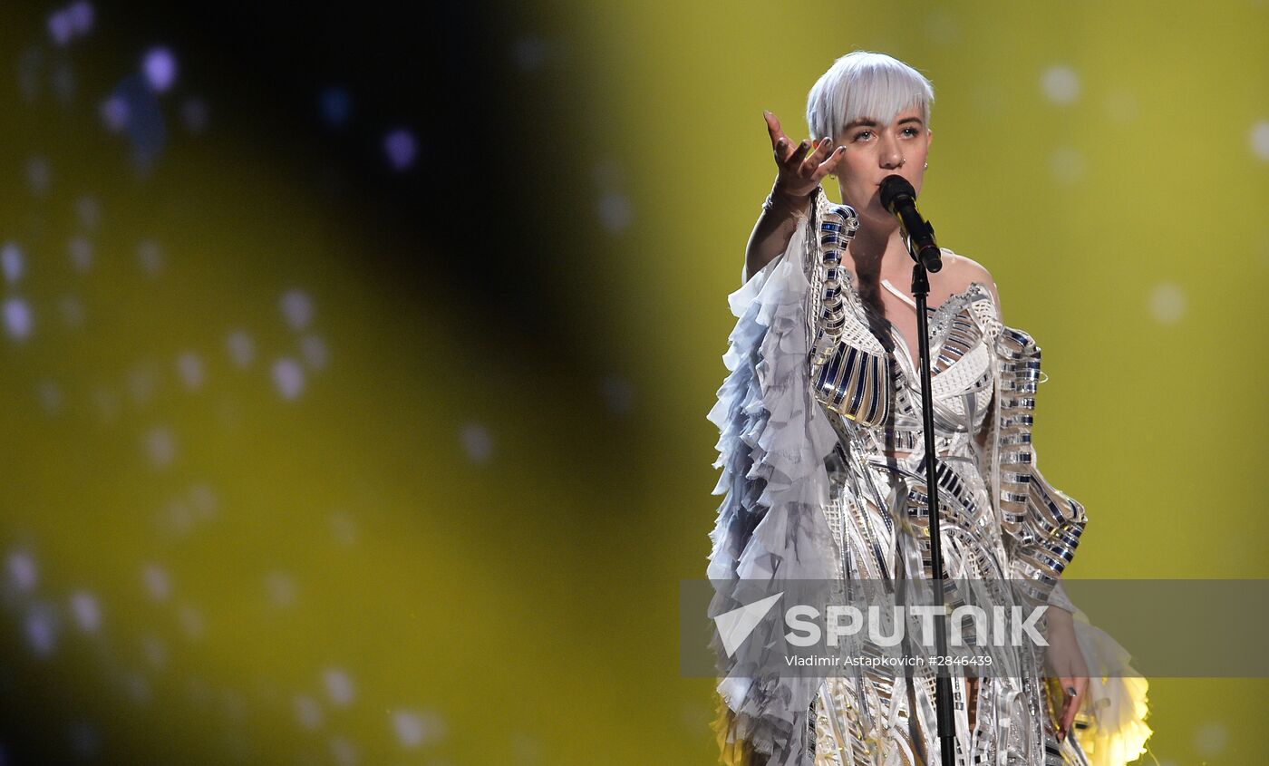 Dress rehearsal of the Grand Final at Eurovision Song Contest 2016