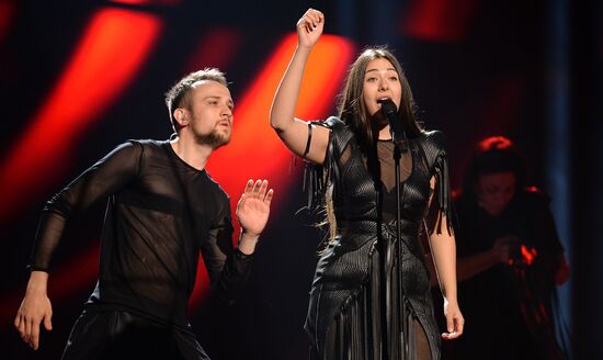 Dress rehearsal of the Grand Final at Eurovision Song Contest 2016