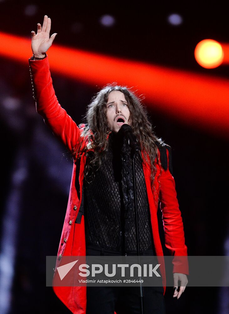 Dress rehearsal of the Grand Final at Eurovision Song Contest 2016