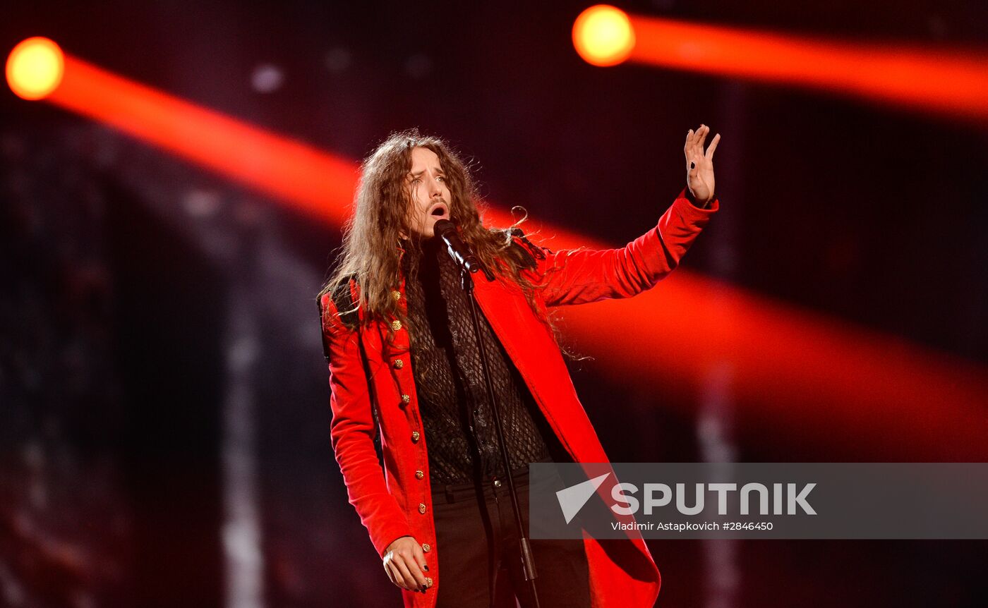 Dress rehearsal of the Grand Final at Eurovision Song Contest 2016