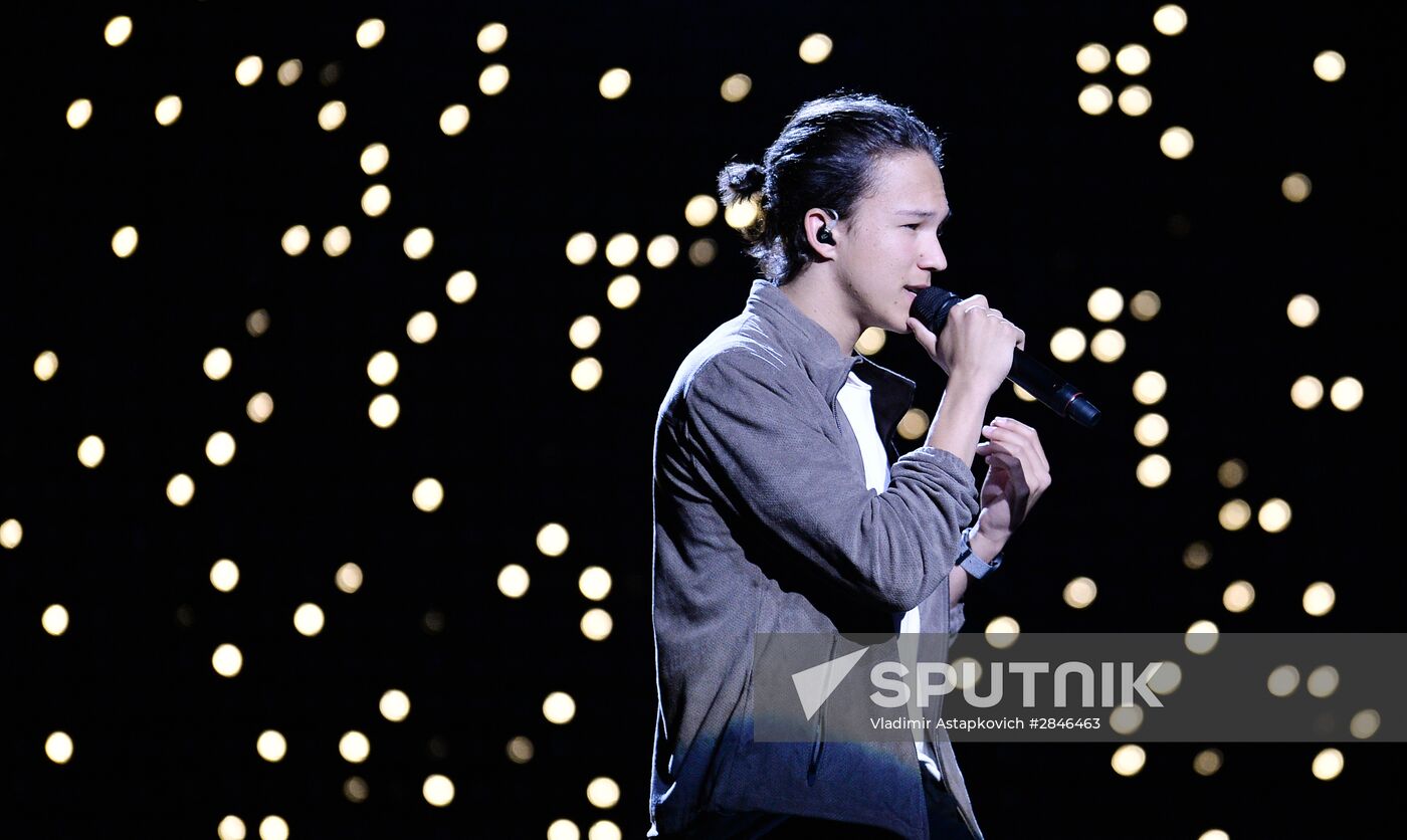 Dress rehearsal of the Grand Final at Eurovision Song Contest 2016