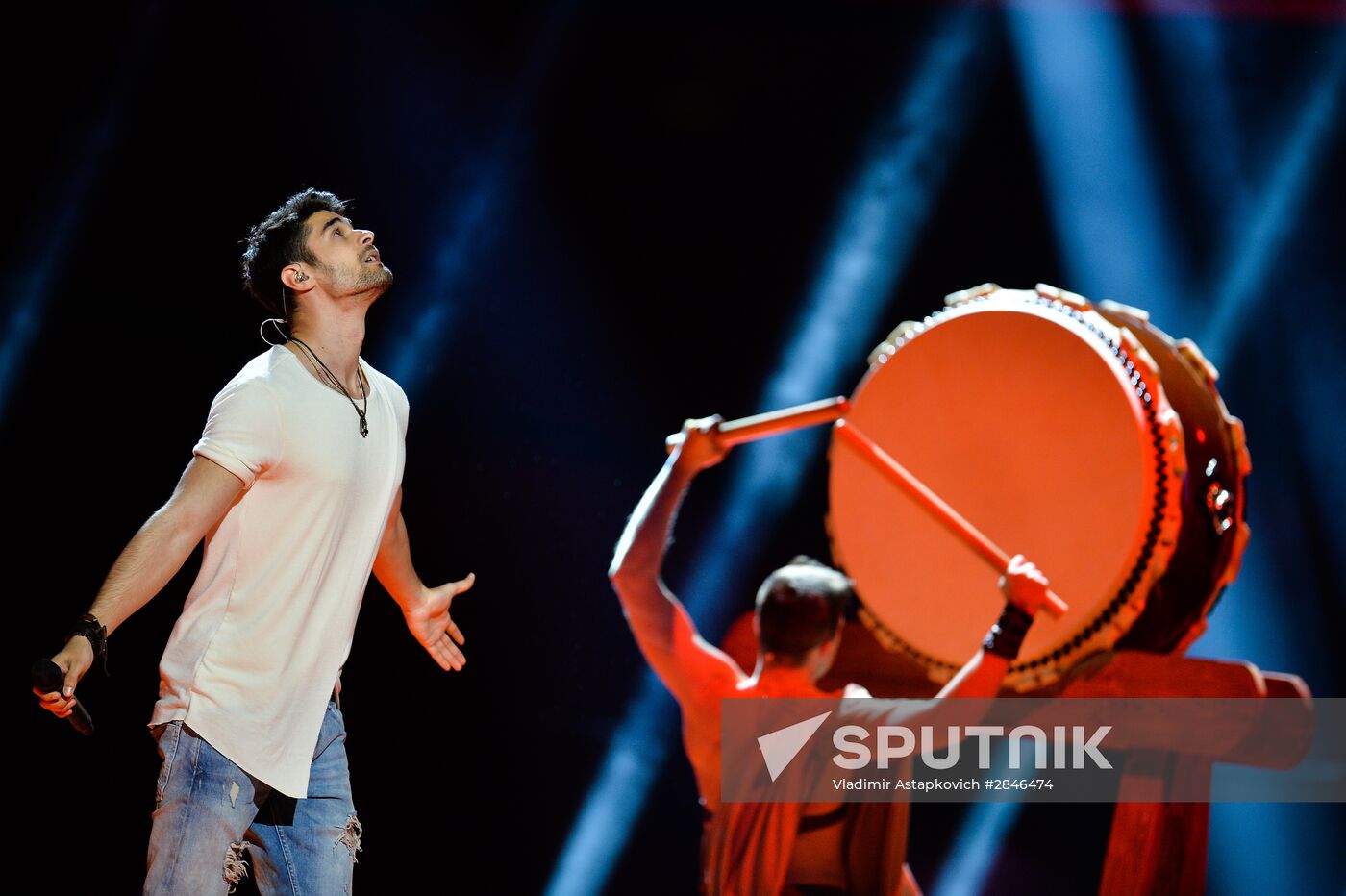 Dress rehearsal of the Grand Final at Eurovision Song Contest 2016
