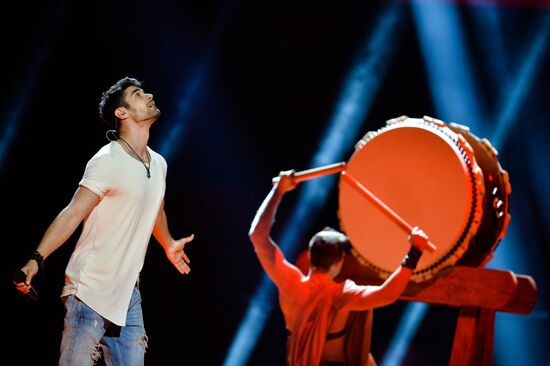 Dress rehearsal of the Grand Final at Eurovision Song Contest 2016