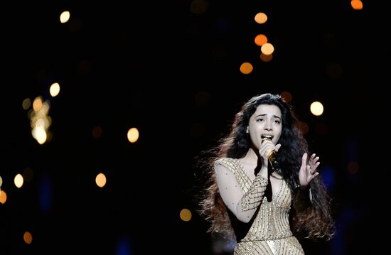 Dress rehearsal of the Grand Final at Eurovision Song Contest 2016